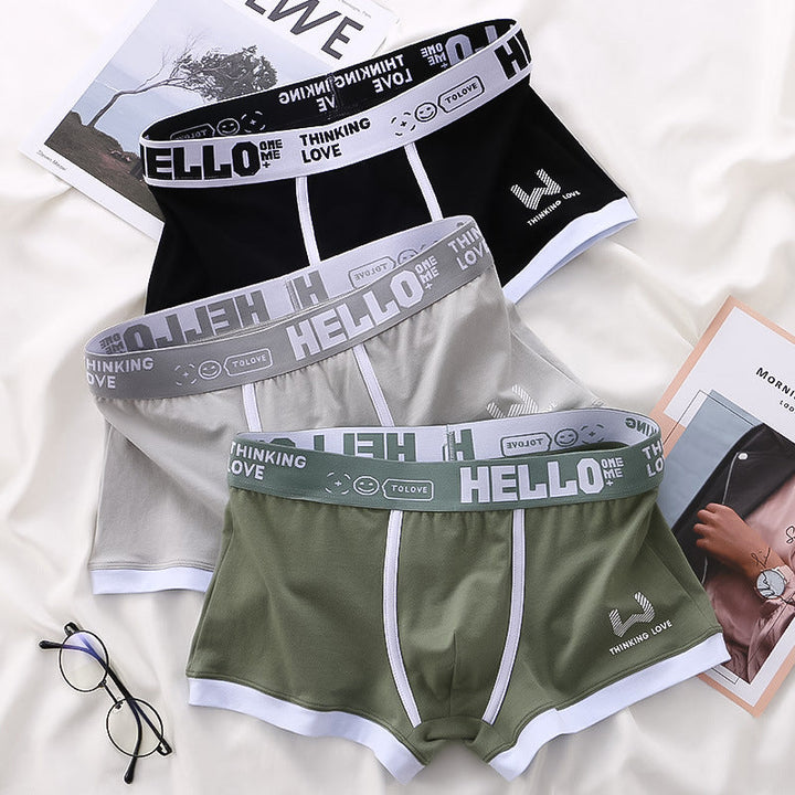 Tropiske HELLO boxershorts